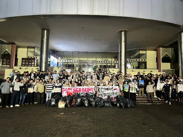 PMII Komfuspertum Gencarkan Gerakan Hijau di Kampus UIN Syarif Hidayatullah Jakarta